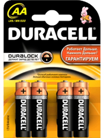 Батарейка Duracell AA 15V 4шт